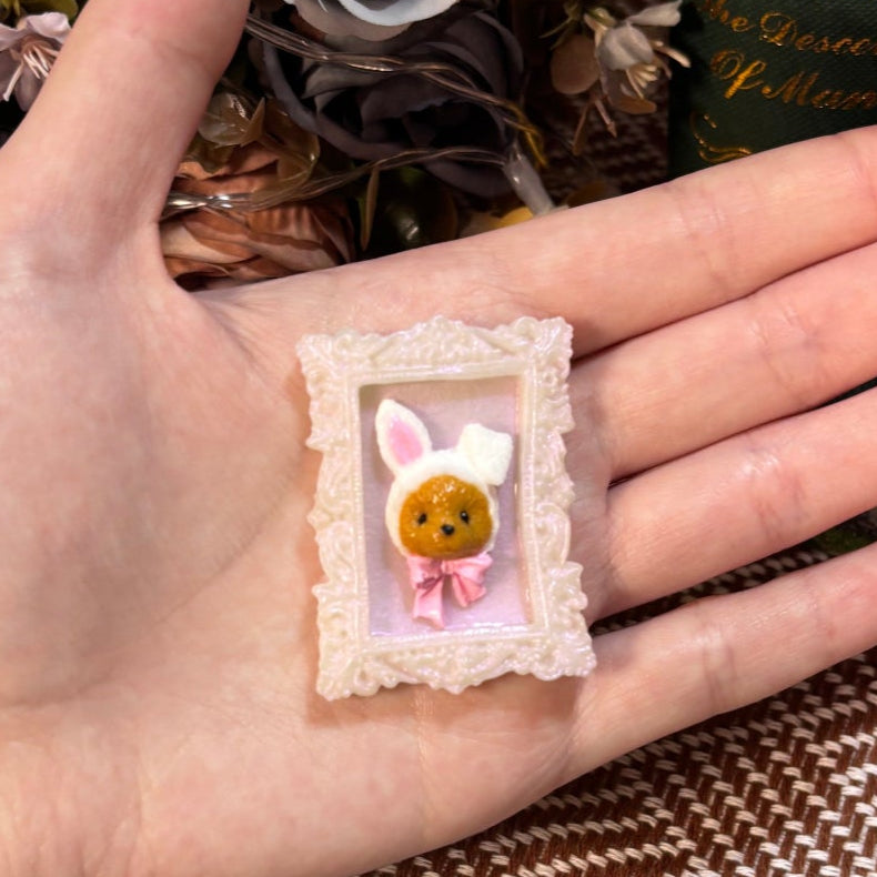 Squishy de taba en forma de oso conejo